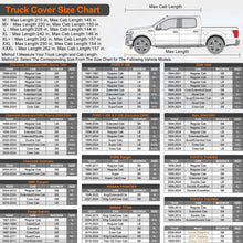 Load image into Gallery viewer, XXL 6-Layer Waterproof Truck Cover - All Weather Protection for Trucks Up to ...