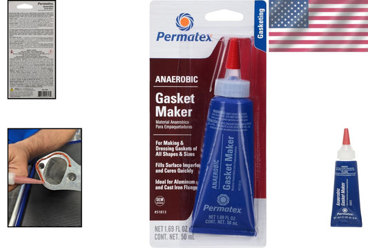 Anaerobic Gasket Maker 6-Pack – Fast Curing, Non-Corrosive Sealing Solution