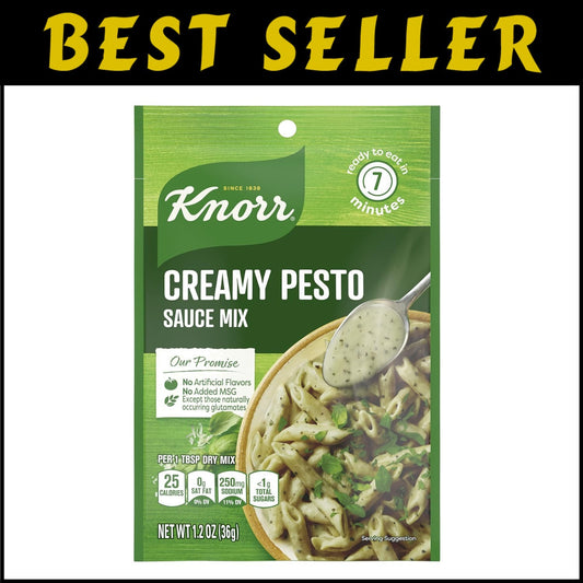 Velvety Creamy Pesto Sauce Mix - No Artificial Flavors, Ready in Minutes