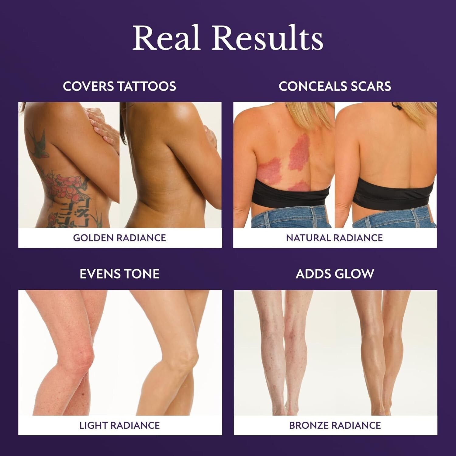 Waterproof Body Coverage Perfector - 3.5oz Tattoo Cover-Up & Flawless Skin