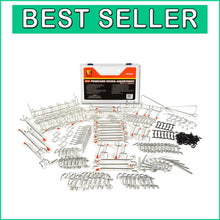Load image into Gallery viewer, Ultimate 188-Piece Pegboard Hook Assortment - Supports 5 lbs for Crafts &amp; Tools