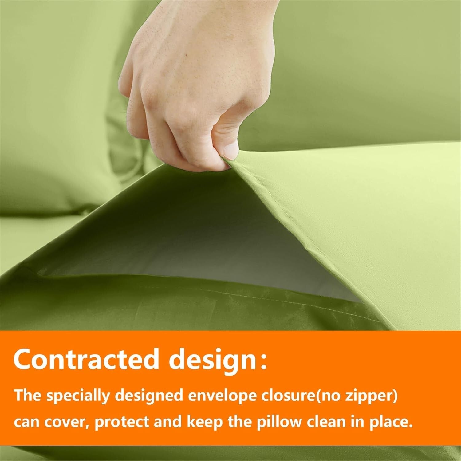 Luxurious Sage Green King Comforter Set - 7 Piece Reversible Bedding Bundle