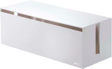 Load image into Gallery viewer, Compact &amp; Elegant Cable Box for Power Strips – Stylish Desktop &amp; Floor Storage