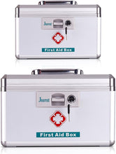 Load image into Gallery viewer, Durable Lockable Medicine Box with Plush Interior - 4.1 lb Lightweight Design