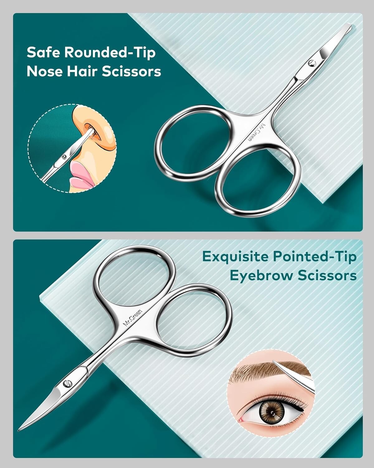 Elegant 12-Piece Nail Care Set: Stainless Steel Manicure & Pedicure Travel Kit