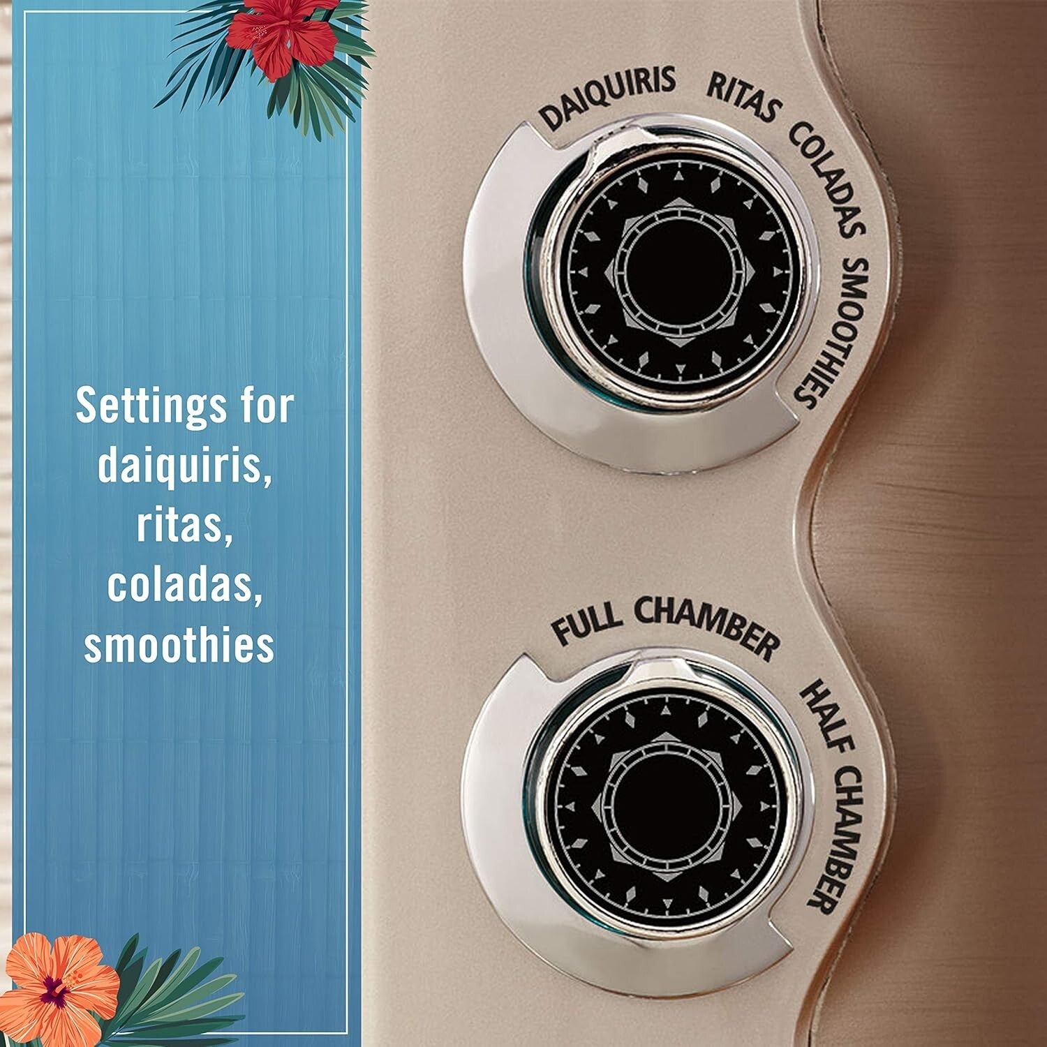 Bali 60 oz Automated Mixer: Stainless Steel Drink Maker for Home Entertaining