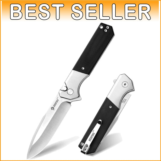 Versatile EDC Knife with 3.48'' Blade & Reversible Clip - Ideal for Outdoor Use