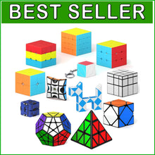 Load image into Gallery viewer, Innovative Speed Cube Set: 12 Varied Puzzles for Cognitive Development