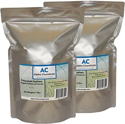 Coarse Powder 10 lbs Potassium Sulfate - Boost Soil Fertility and Plant Health