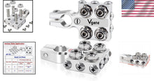 Load image into Gallery viewer, Compact 12-Way Battery Clamps with 8mm &amp; 5mm Studs for Versatile Vehicle Use