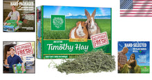 Load image into Gallery viewer, Fresh, Hand-Selected Timothy Hay for Small Pets - 12 LB, Ideal for Dental Health