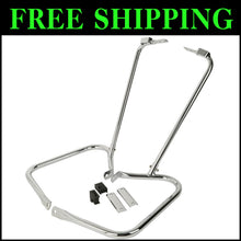 Load image into Gallery viewer, Durable Chrome Saddlebag Supports for Harley Davidson Electra Glide &amp; Road King