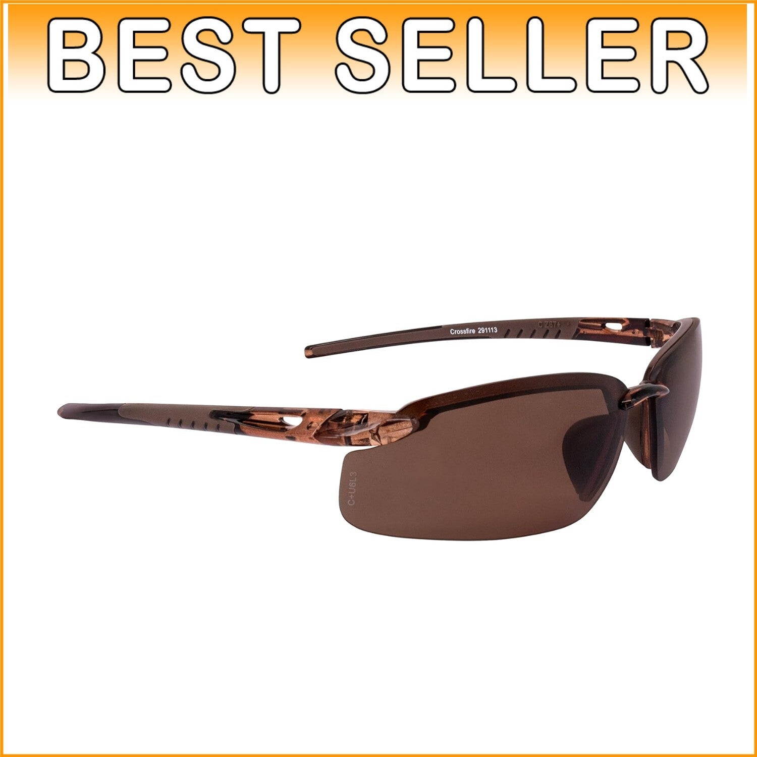 ES5 Ultralight Safety Eyewear with Adjustable Nosepiece & UV Protection