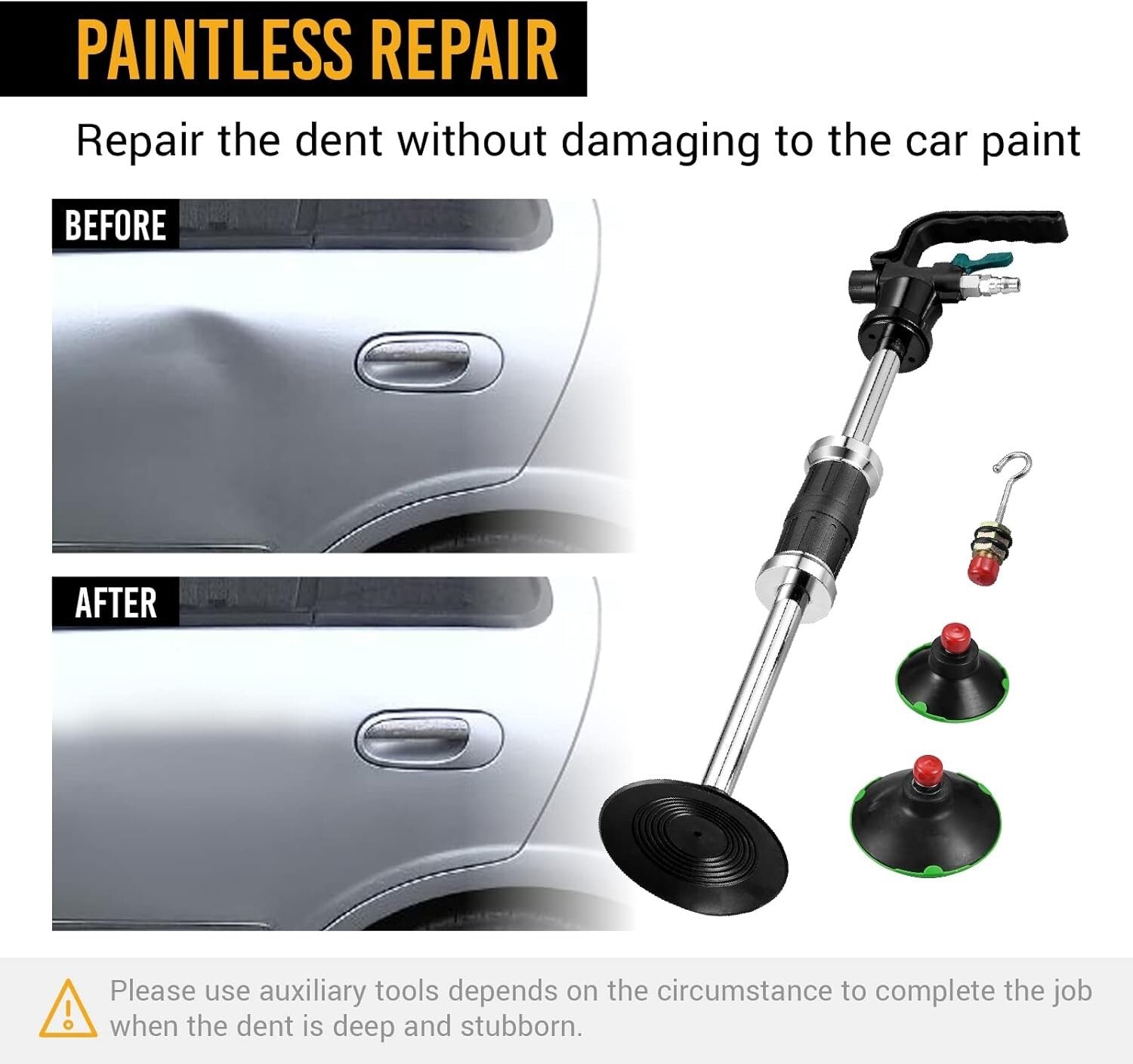 Effortless Car Body Dent Puller with Strong Vacuum and Quality Materials