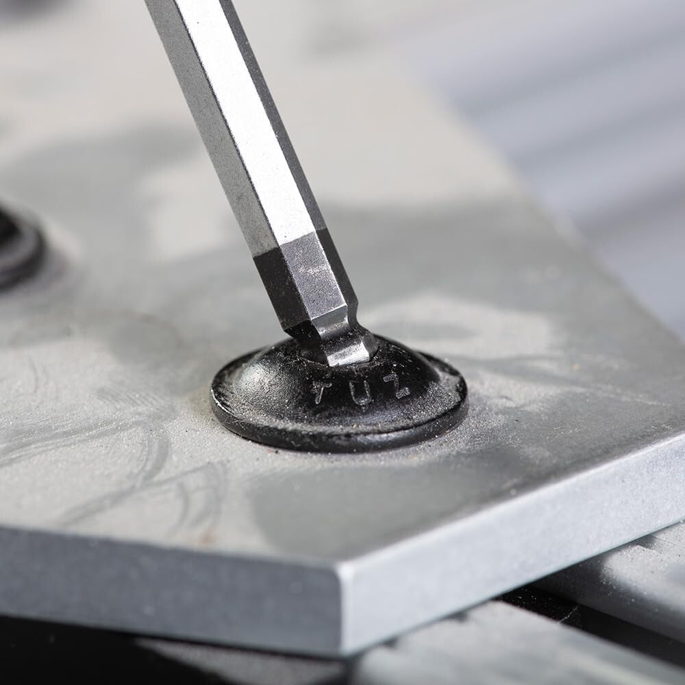 Alloy Steel Ball End Hex Key Set - 6-Inch Blades, 10-Piece Professional Kit