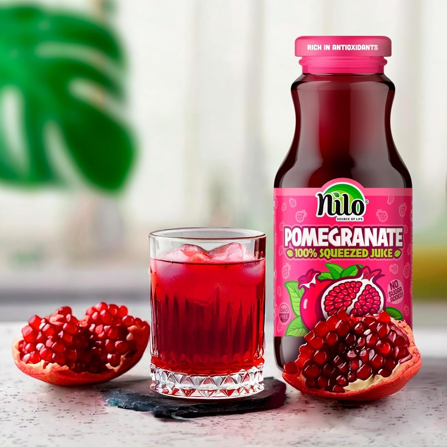 Farm Fresh 100% Pure Pomegranate Juice | 12 Pack, 250ml, not from concentrate