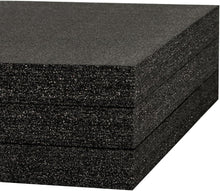 Load image into Gallery viewer, Protective Black Polyethylene Tool Box Foam - 3 Pack, Easy to Cut &amp; Install