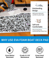 Load image into Gallery viewer, Premium 96''x16'' Anti-Slip EVA Foam Boat Mat – Ideal for Surfboards &amp; Kayaks