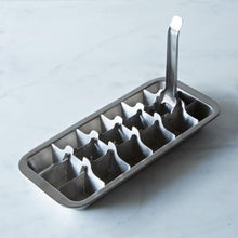 Load image into Gallery viewer, Vintage 18/8 Stainless Steel Ice Cube Tray - 18 Slot Dishwasher Safe Design