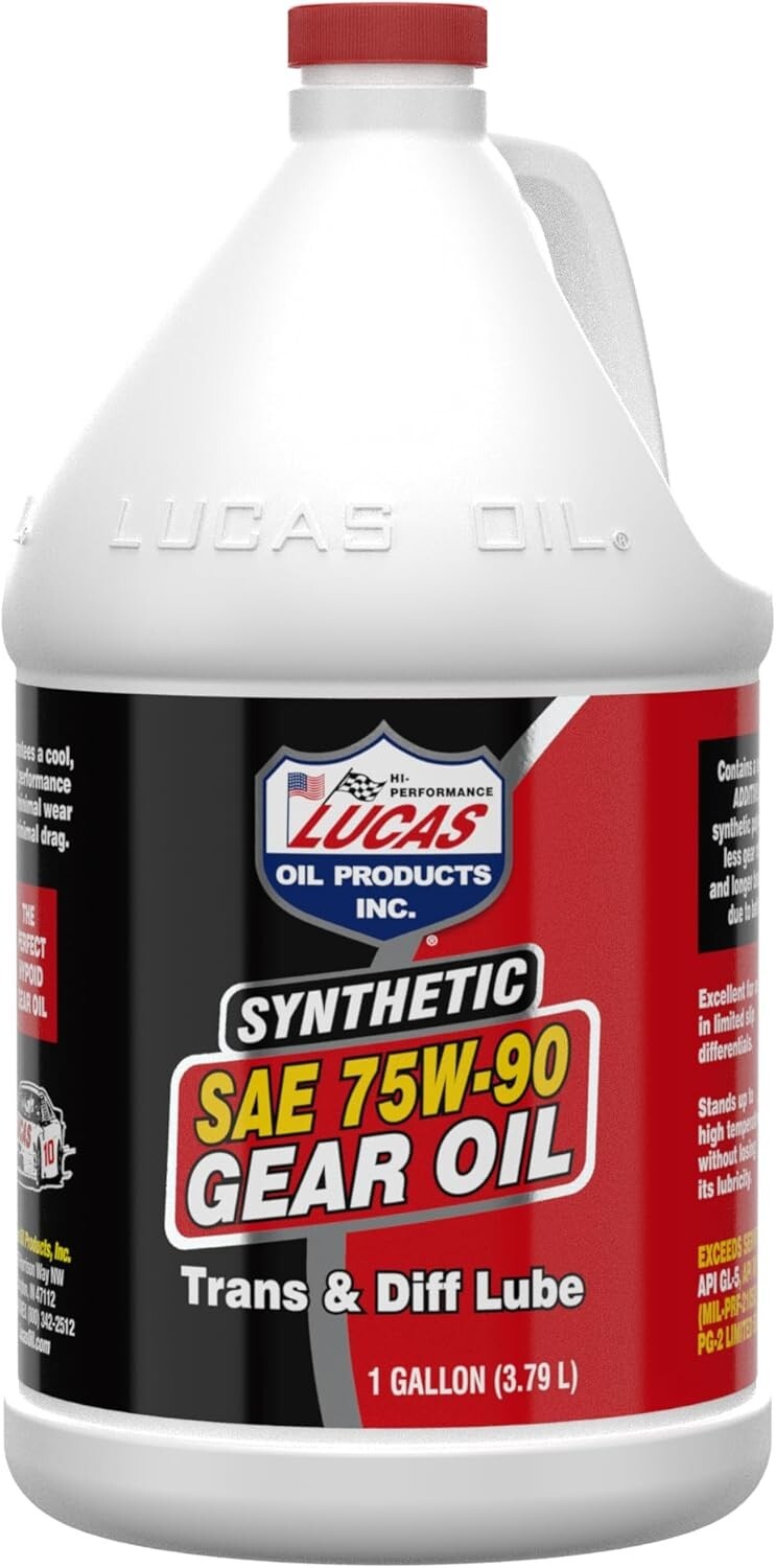 75W90 Synthetic Automotive Oil - High Performance & Temperature Resistant 3.8L