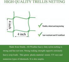 Load image into Gallery viewer, UV Stabilized Garden Trellis Netting for Tomatoes &amp; Vines - 2-Pack 32.8' x 6.6'
