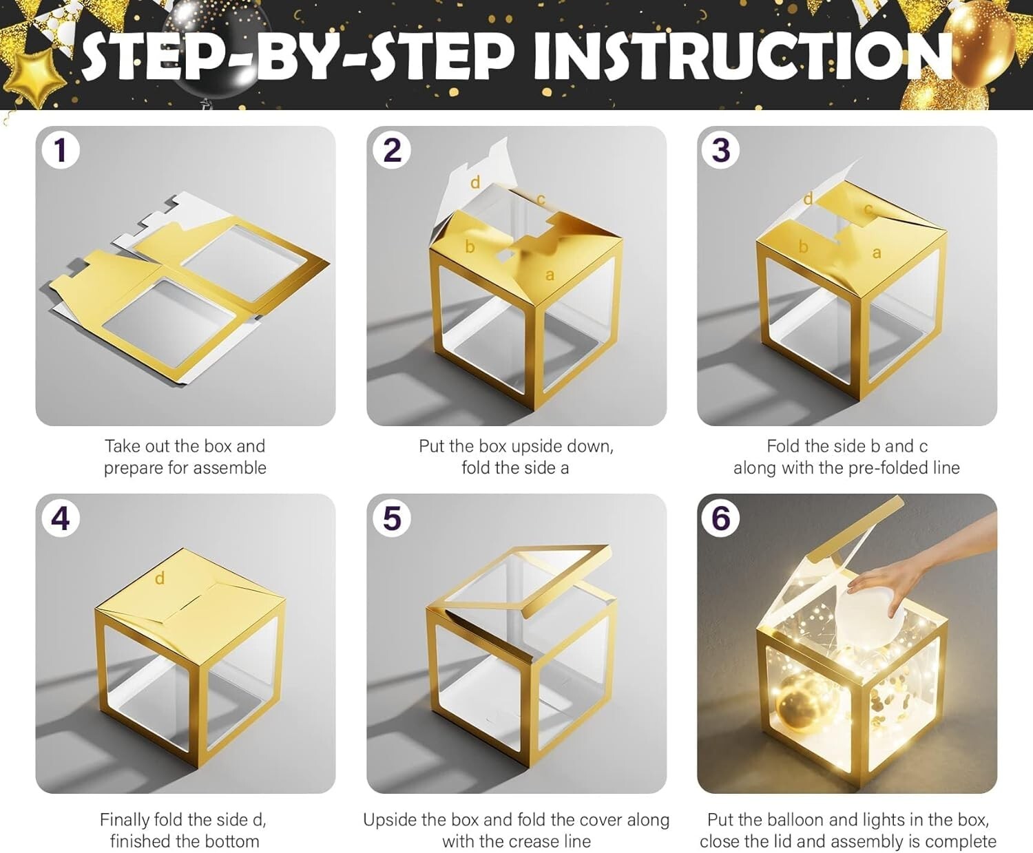 Chic Graduation Decorations - 2025 Theme with LED Lights & Non-Toxic Materials