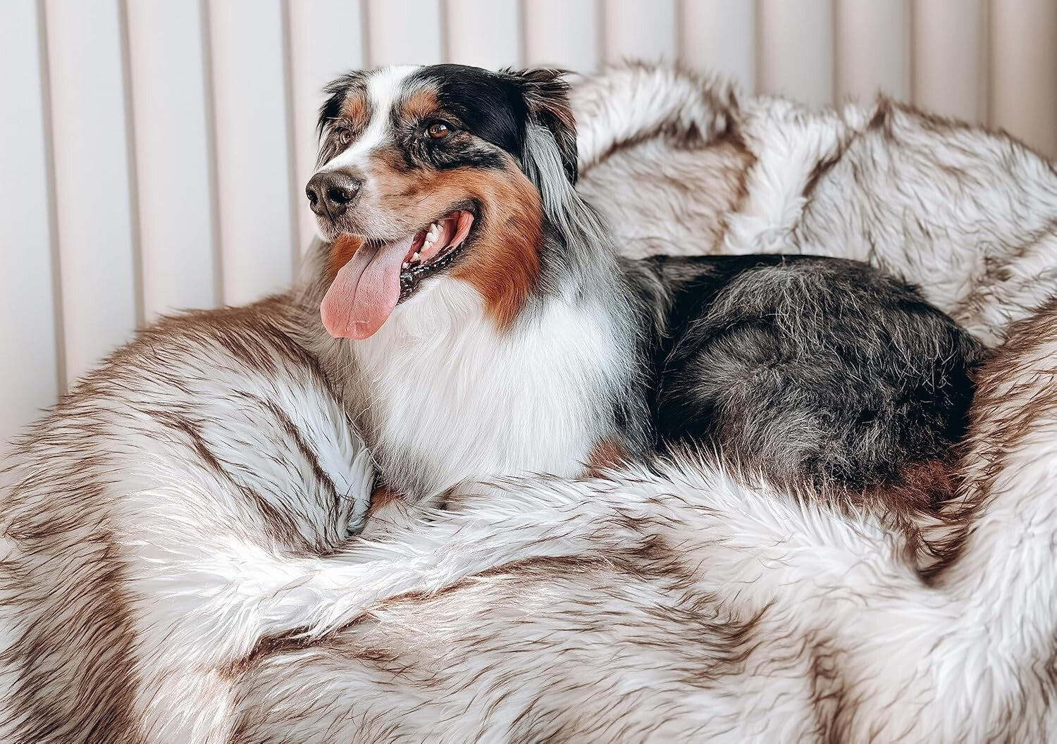 Versatile 80” x 60” Waterproof Pet Blanket - Machine Washable Faux Fur Cover