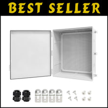 Load image into Gallery viewer, IP67 Waterproof Electrical Box - Hinged Cover with Stainless Steel Latch, 24....