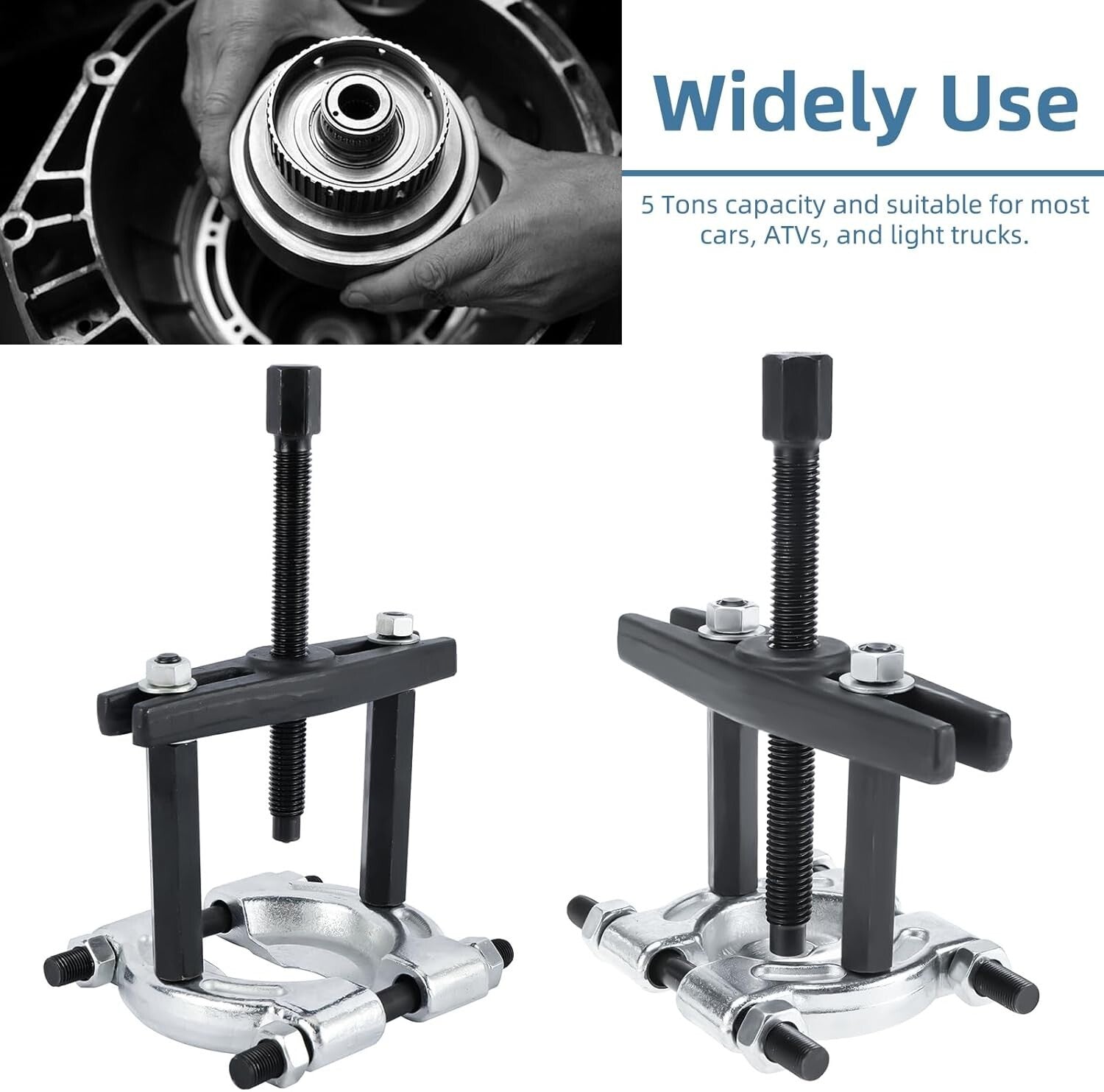 14PCS Heavy-Duty Bearing Separator Kit - 5 Tons Capacity for Automotive Repairs