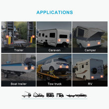 Load image into Gallery viewer, Wireless Rechargeable Trailer Lights Kit with Super Magnetic Base - LED Safety