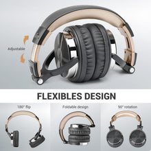 Load image into Gallery viewer, High-Sensitivity Studio Headphones with Adjustable Headband &amp; Carrying Case