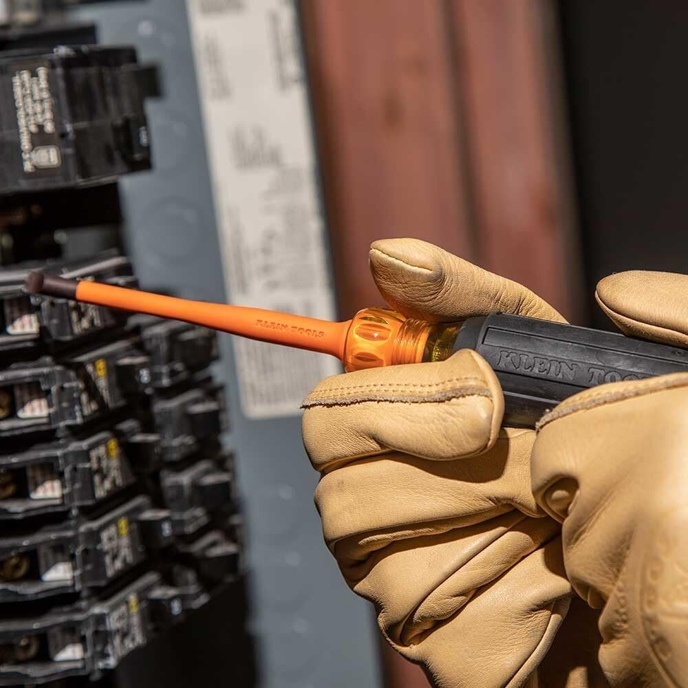 5-Piece 1000V Insulated Tool Kit with Pliers, Wire Stripper, and Screwdrivers