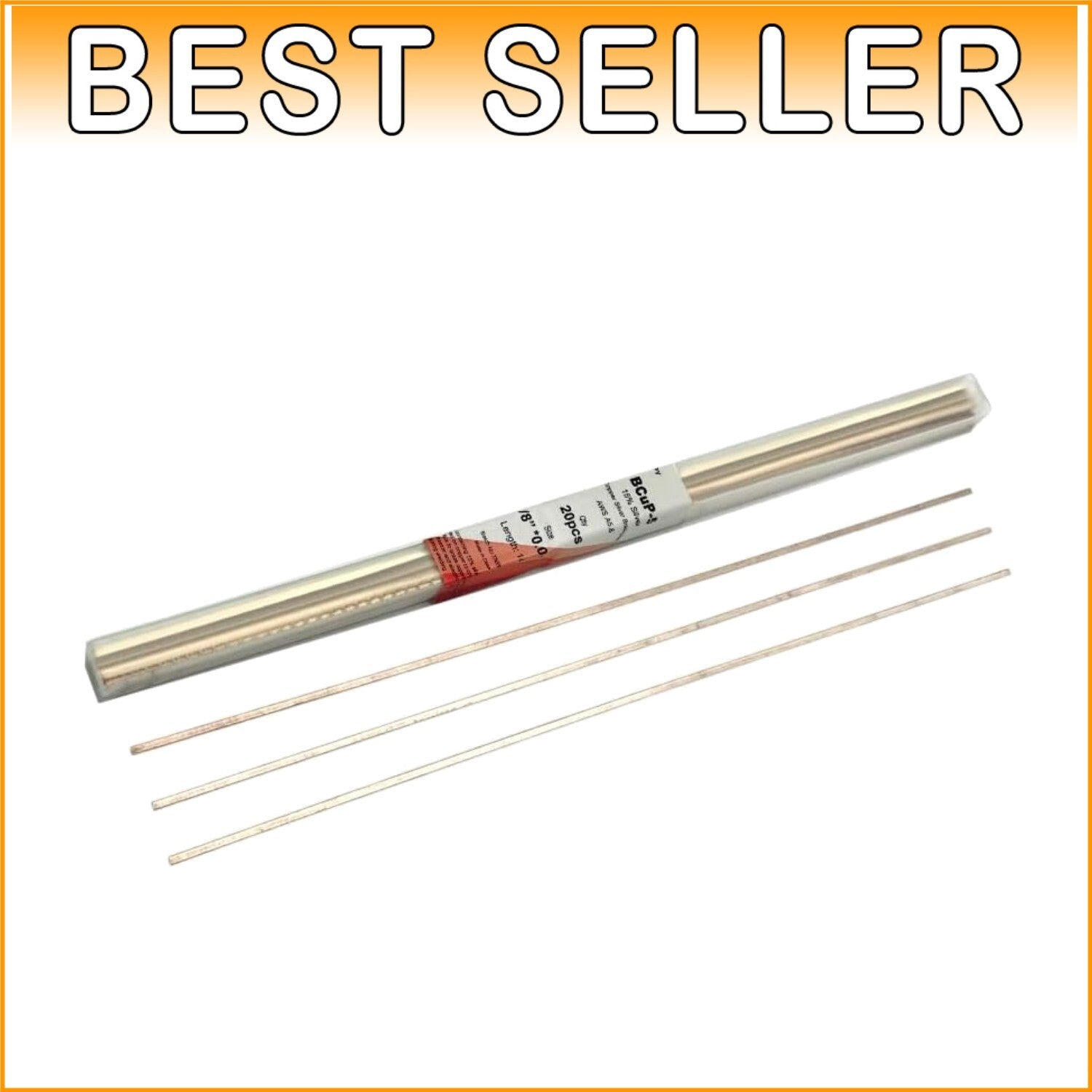 Durable 15% Silver Brazing Rods - Perfect for Air-Conditioning & Refrigeration