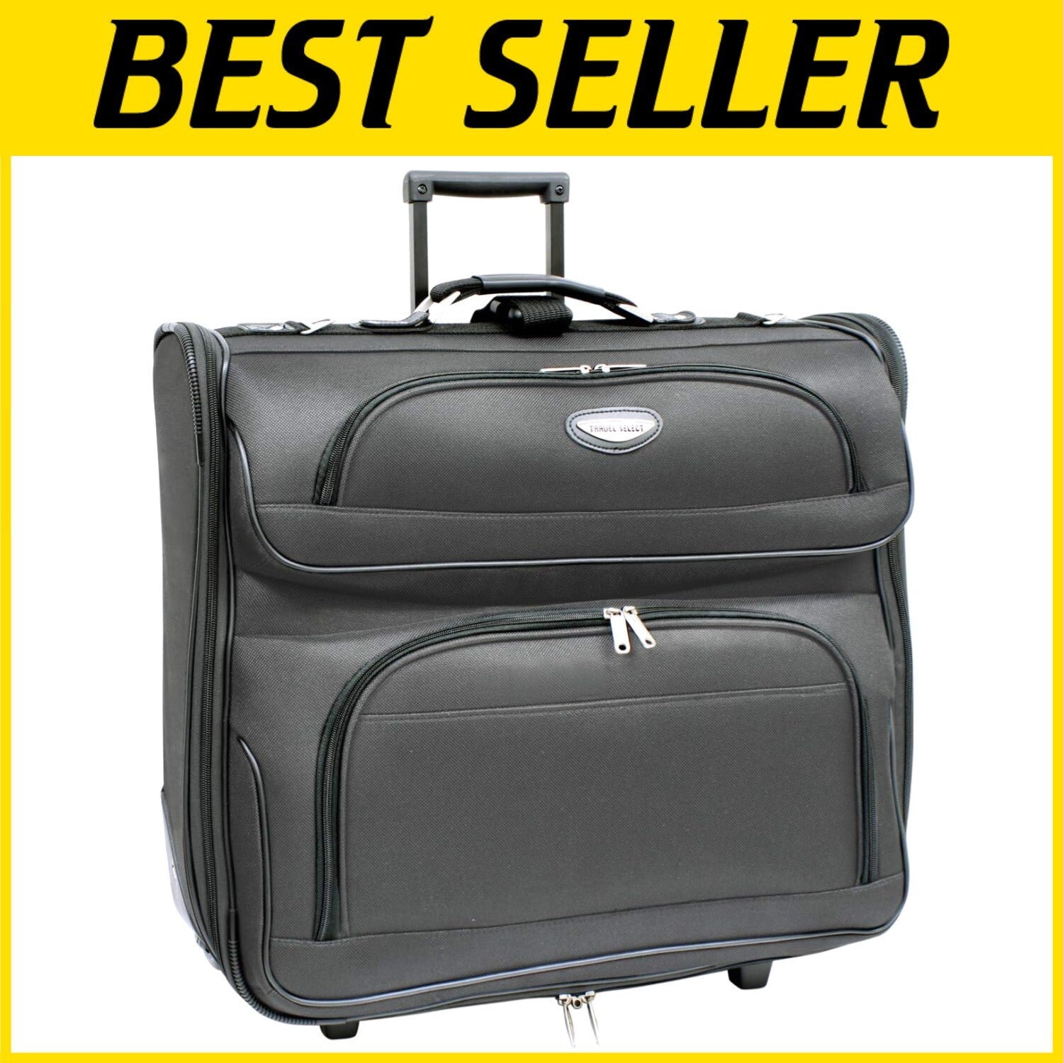 Amsterdam Business Rolling Garment Bag - Expandable & Stylish Travel Solution