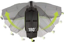 Load image into Gallery viewer, Premium Hybrid 3/8" x 50 ft. Air Hose Reel - Retractable, Heavy Duty, ZillaGreen