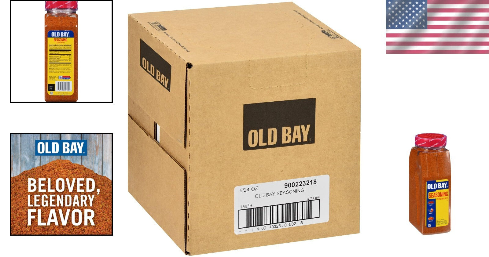 Distinctive 24 oz Seafood Seasoning with No MSG - Perfect for Dishes & Snacks