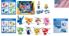 Load image into Gallery viewer, Transforming Airport Playset with 8 Character Figures - Gift for Boys &amp; Girls