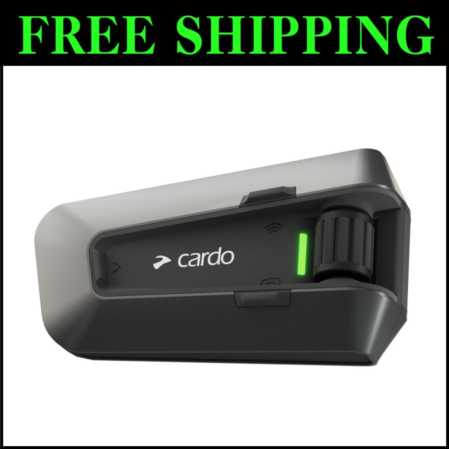 PACKTALK Edge Bluetooth Motorcycle Headset with Noise Cancellation & FM Radio