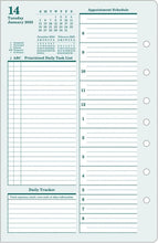 Load image into Gallery viewer, Classic Two Page Per Day Planner for 2025 - Inspiring Daily Organization