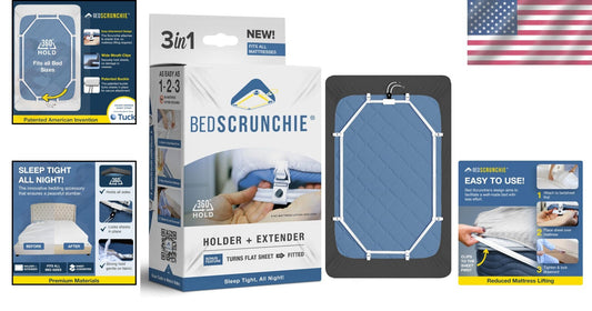 Strengthened Sheet Tightener with Durable Clips - Perfect for All Bed Types