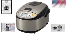 Load image into Gallery viewer, Multi-Setting Rice Cooker with Retractable Cord - Ideal for Hassle-Free Cooking