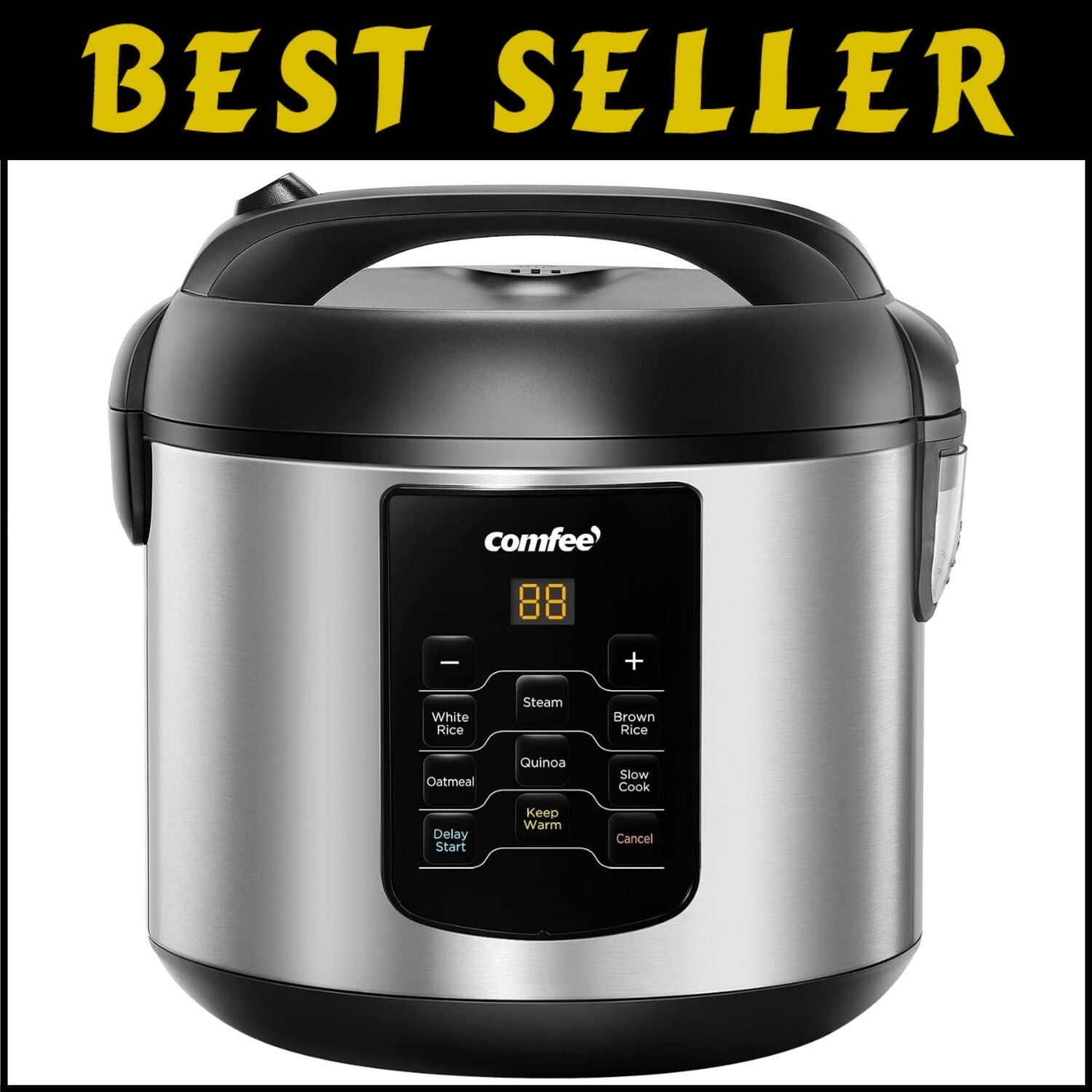 Stainless Steel 2 QT Multi Cooker - Quick Cooking with Safety Features