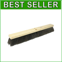 Load image into Gallery viewer, Compact 24-Inch Floor Sweeping Broom - Horsehair Bristles for Optimal Cleaning