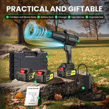 Load image into Gallery viewer, Effortless Patio Cleaning: Lightweight Cordless Leaf Blower with Safety Features