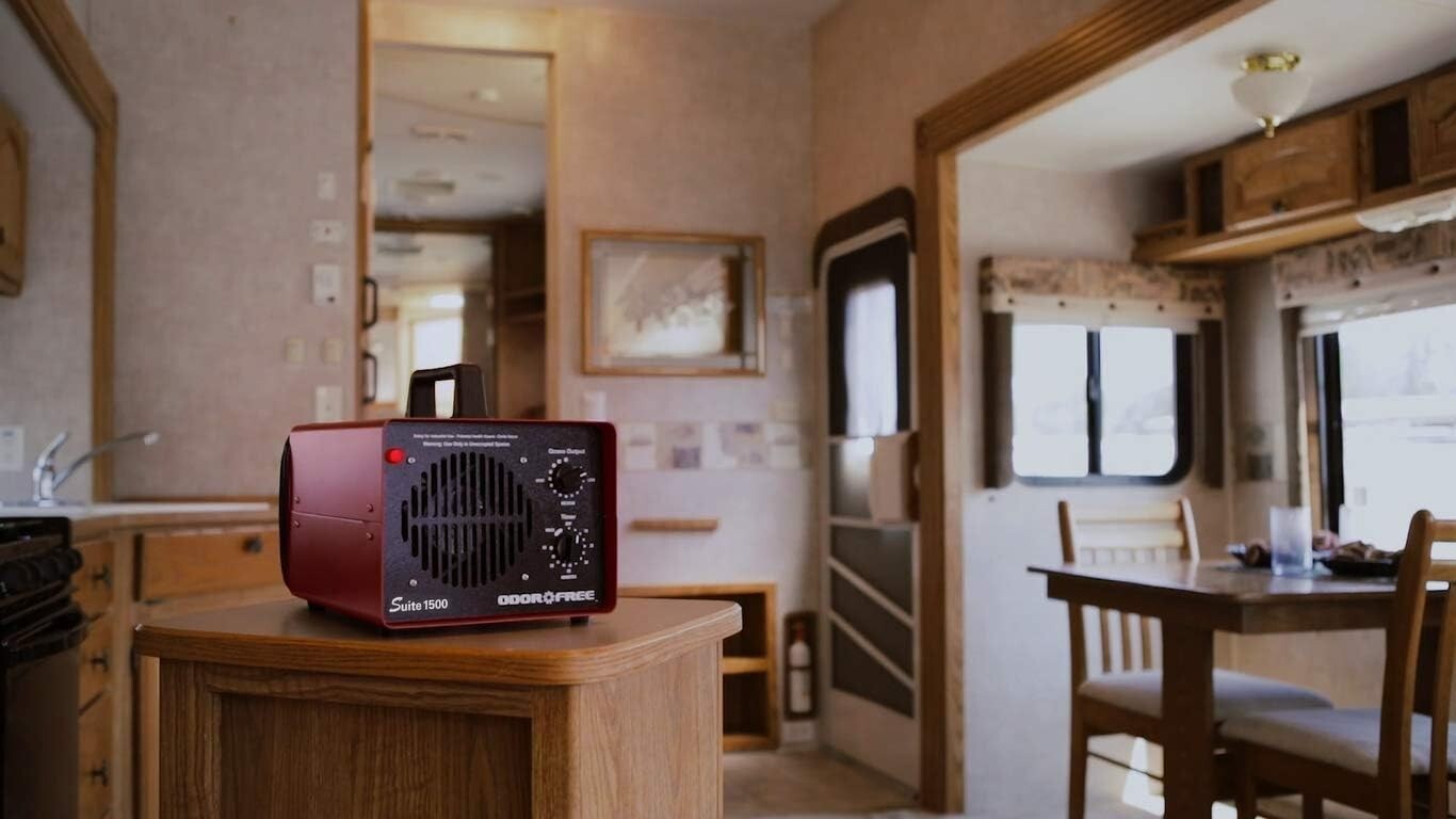 Touch Control Ozone Generator for Odor-Free Living in Apartments and Vehicles