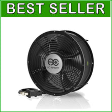 Load image into Gallery viewer, Heavy-Duty 10" Axial Fan with Dual Bearings - Ideal for Custom Cooling Projects