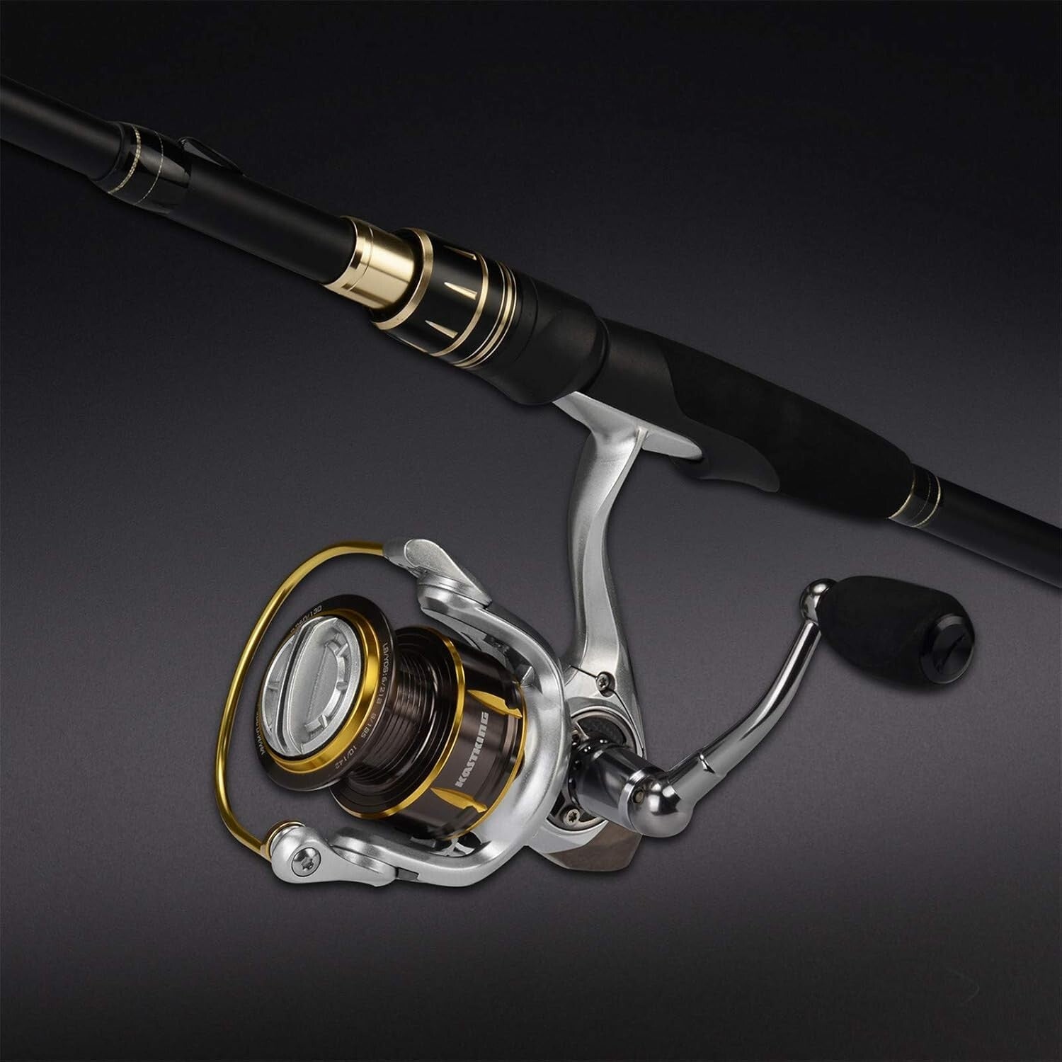 Compact Blackhawk II Graphite Fishing Rod - 6.5ft, EVA Grip, Premium Performance