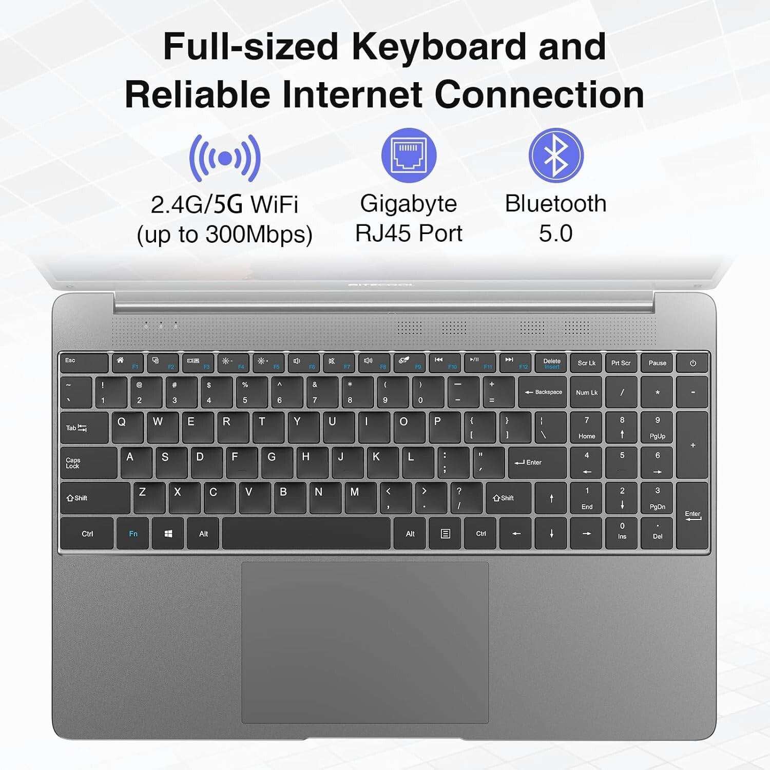 Multi-Function 15.6'' Laptop, 16GB RAM & 512GB SSD - Perfect for Work & Play