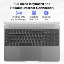 Load image into Gallery viewer, Multi-Function 15.6'' Laptop, 16GB RAM &amp; 512GB SSD - Perfect for Work &amp; Play