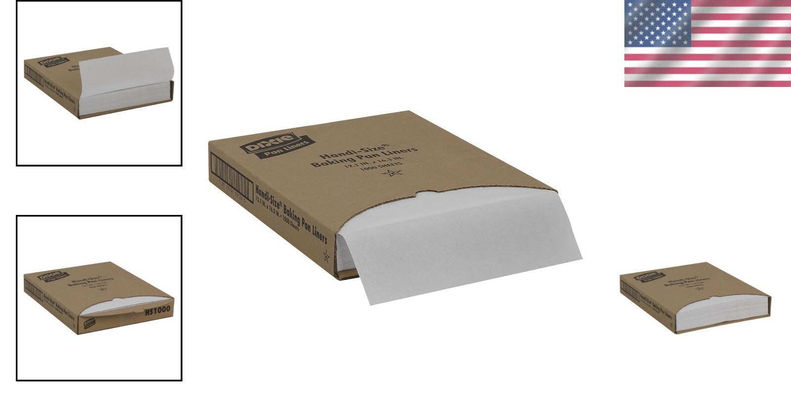 Kosher Certified Grease-Proof Non-Stick Pan Liners, 1000 Sheets, 16.38 x 12.19